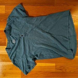 Rag and Bone short sleeve Henley size M